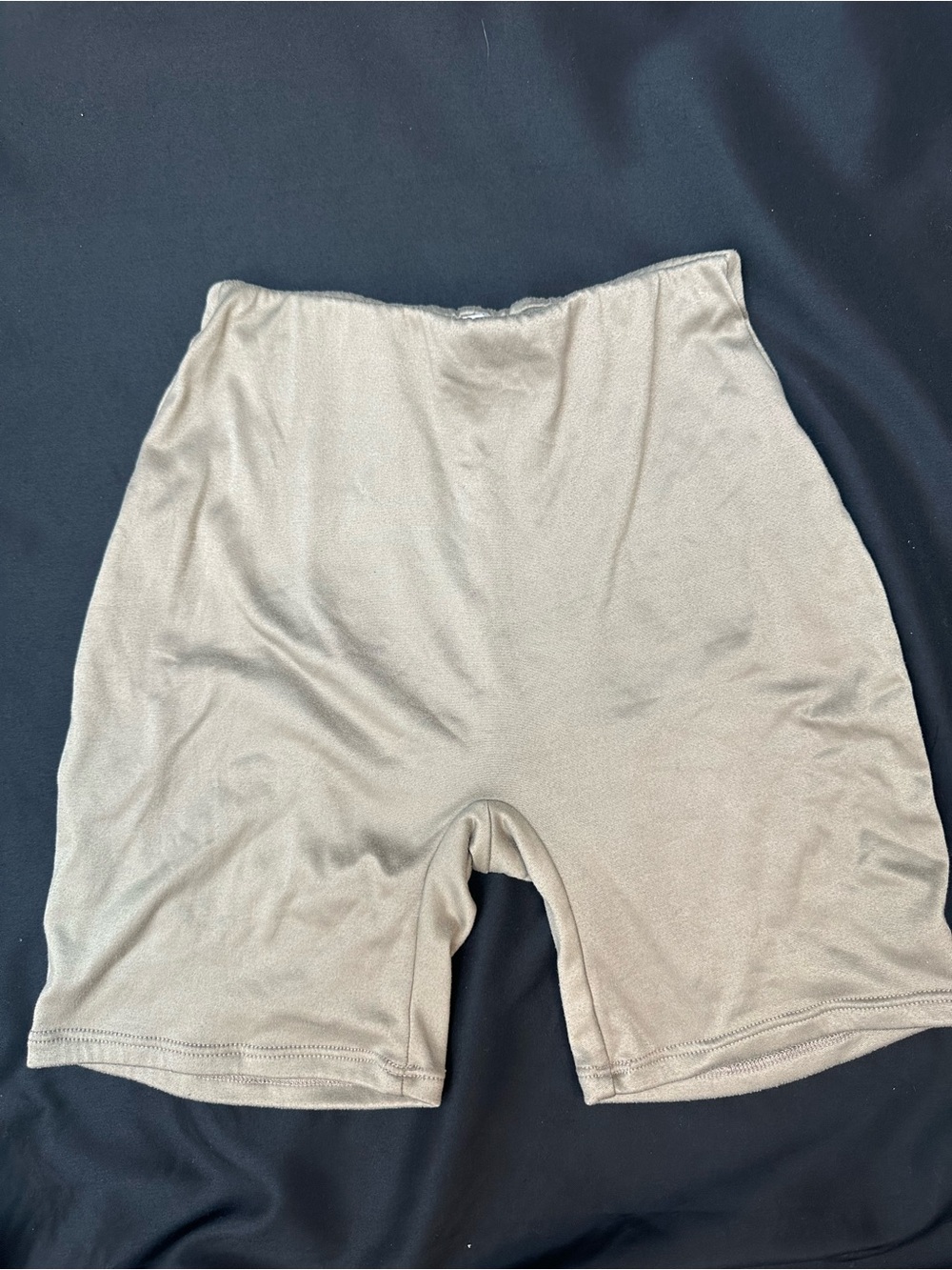 My Outfit Online Tan Athletic Biker Shorts M